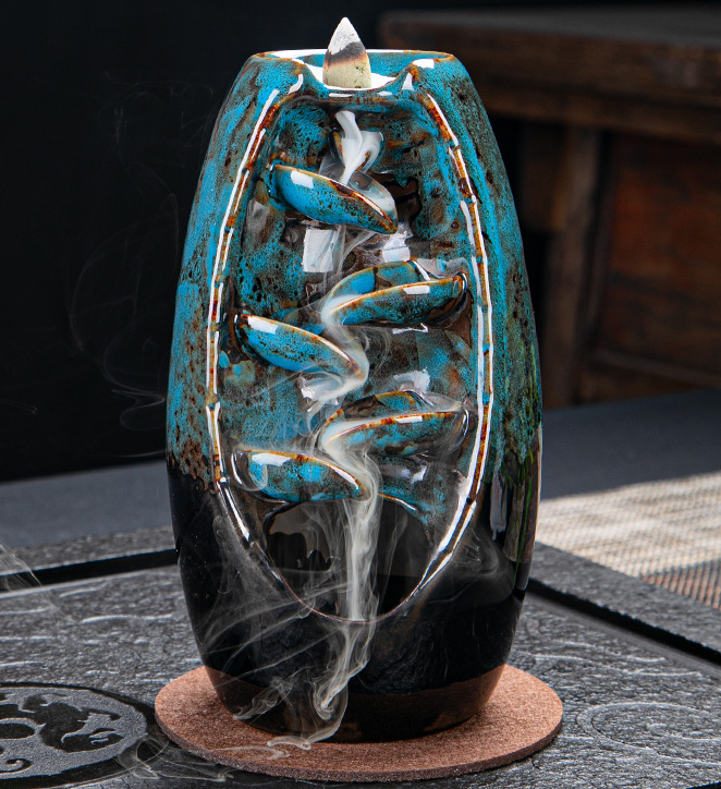 Waterfall Incense Burner - Shoprize Health & Wellness